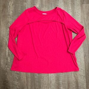 Terra & Sky Vibrant Pink Blouse